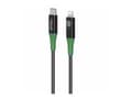 Miniatyrbilde 4 av 5: MicroConnect - Lightning-kabel - 24 pin USB-C hann til Lightning hann - 2 m - svart, grønn - Smart Charge