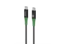 Miniatyrbild 2 av 5: Microconnect MC-SMART USB-C-C-02, 2 m, USB C, USB C, USB 2.0, 0,48 Gbit/s, Svart, Grön