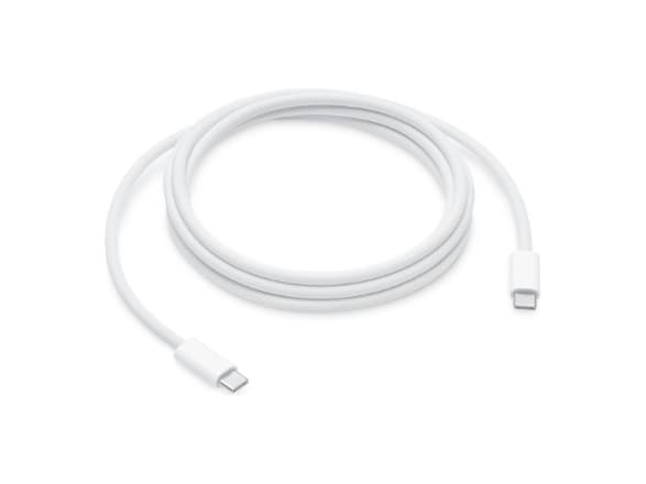 Apple - USB-kabel - 24 pin USB-C (hann) til 24 pin USB-C (hann) - USB 2.0 - 2 m - USB Power Delivery (240 W)