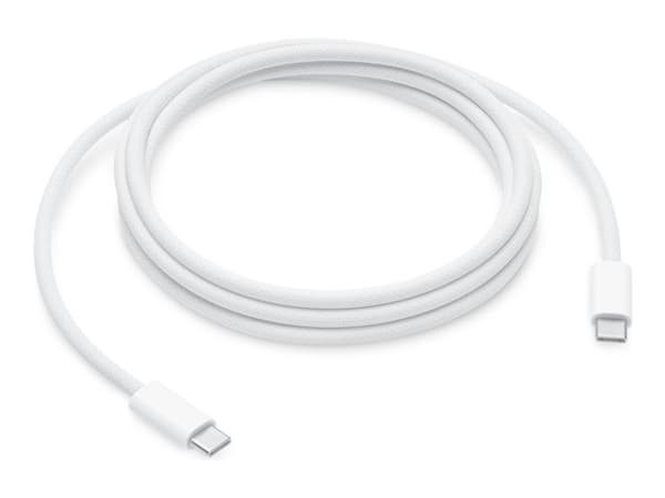 Apple - USB-kabel - 24 pin USB-C (hann) til 24 pin USB-C (hann) - USB 2.0 - 2 m - USB Power Delivery (240 W)