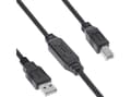 Miniatyrbild 4 av 4: InLine 34516A, 7,5 m, USB A, Mini-USB B, USB 2.0, 0,48 Gbit/s, Svart