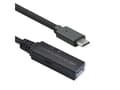 Miniatyrbild 1 av 4: ROLINE 12.04.1065, 5 m, USB C, USB A, USB 3.2 Gen 1 (3.1 Gen 1), 5 Gbit/s, Svart