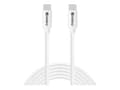 Pikkukuva 1 / 2: Sandberg Saver - USB-kaapeli - 24-nastainen USB-C (han) til 24-nastainen USB-C (han) - 2 m - USB Power Delivery (65 W)