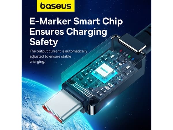 Baseus Unbreakable, 2 m, USB C, USB C, USB 2.0, 0.48 Gbit/s, Black