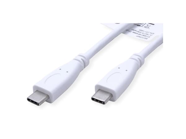 VALUE 11.99.9056, 0,5 m, USB C, USB C, USB 3.2 Gen 2 (3.1 Gen 2), 10 Gbit/s, Vit