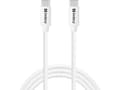 Miniatyrbild 2 av 2: Sandberg Saver - USB-kabel - 24 pin USB-C (hane) till 24 pin USB-C (hane) - 1 m - USB Power Delivery (65W)