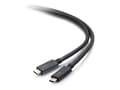Miniatyrbilde 1 av 3: C2G 1,8 m USB-C hann til USB-C hannkabel (20V 5A) - USB 3.2 Gen 1 (5Gbps), 1,8 m, USB C, USB C, USB 3.2 Gen 1 (3.1 Gen 1), 5000 Mbit/s, Svart