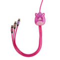 Pikkukuva 4 / 8: Squishmallows Latausjohto 1.2m Lola 3in1 USB-C/Micro/Lightning
