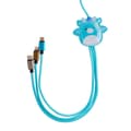 Miniatyrbillede 4 af 8: Squishmallows Opladerkabel 1,2m Tatiana 3i1 USB-C/Micro/Lightning