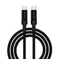 Miniatyrbild 1 av 2: Devia kabel EC309 Extreme PD USB-C - USB-C 1,5 m 100W svart