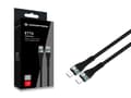 Miniatyrbild 3 av 5: Conceptronic ETTA01B12, 1,2 m, USB C, USB C, USB 2.0, 0,48 Gbit/s, Svart