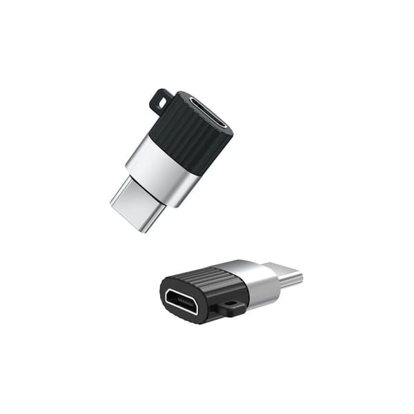 XO adapter NB149-A microUSB - USB-C svart