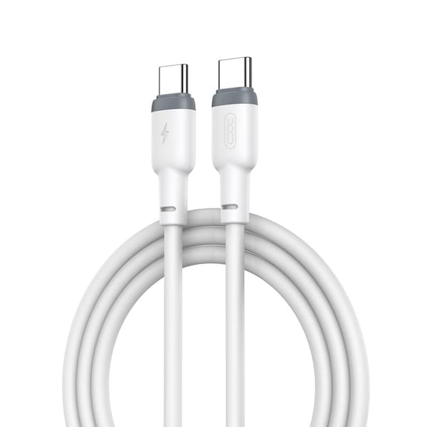 Xo kabel NB208B PD USB-C - USB-C 1,0m 60W hvit