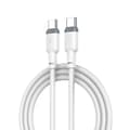 Miniatyrbilde 1 av 2: Xo kabel NB208B PD USB-C - USB-C 1,0m 60W hvit