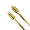 Miniatyrbillede 1 af 2: XO kabel NB-Q217A PD USB-C - Lightning 1,0m 20W guld