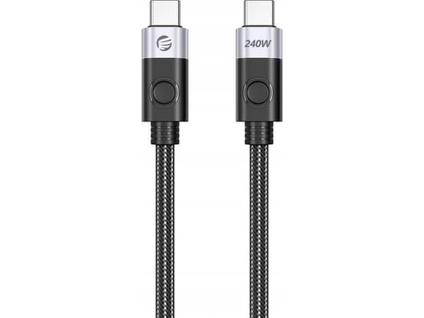 Orico 240W USB-C to USB-C charging cable, 1 m (black)