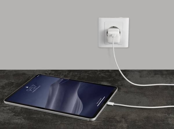 Renkforce RF-6056884, 3 m, USB C, USB C, 0,48 Gbit/s, Vit