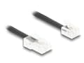 Miniatyrbild 2 av 3: Delock - Telefonkabel - RJ-45 (hane) till RJ-11 (hane) - 5 m - lindad - svart