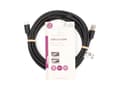 Miniatyrbild 3 av 4: Nedis CCGL60500BK30, 3 m, USB A, Micro-USB B, USB 2.0, 0,48 Gbit/sek, Sortera