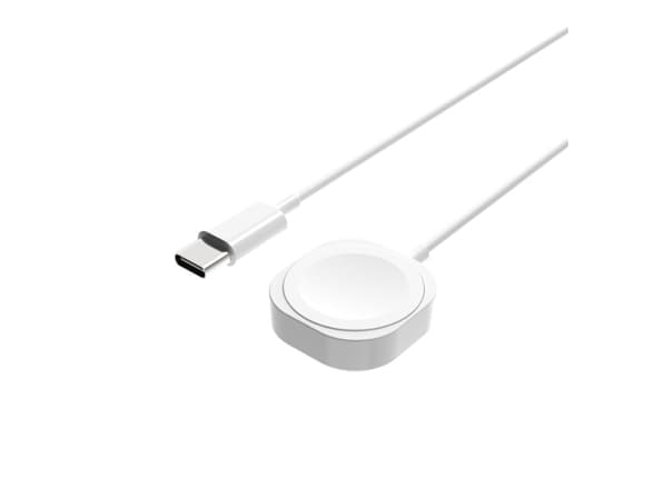 FIXED - Ladekabel for smartarmbåndsur - 24 pin USB-C hann - 1 m - hvit