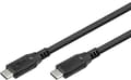 Miniatyrbild 3 av 5: Goobay 74204, 0,5 m, USB C, USB C, USB 3.2 Gen 1 (3.1 Gen 1), 10 Gbit/s, Svart
