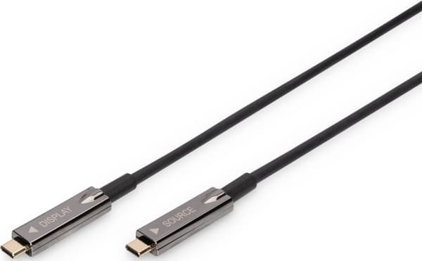 DIGITUS USB-C AOC AV-tilkoblingskabel 10m4
