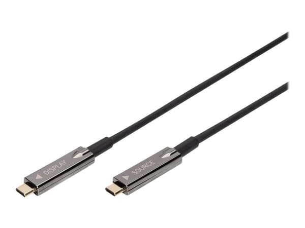 DIGITUS USB-C AOC AV-tilkoblingskabel 10m4