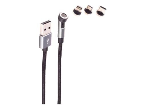shiverpeaks BS14-19010, 1 m, USB A, Black