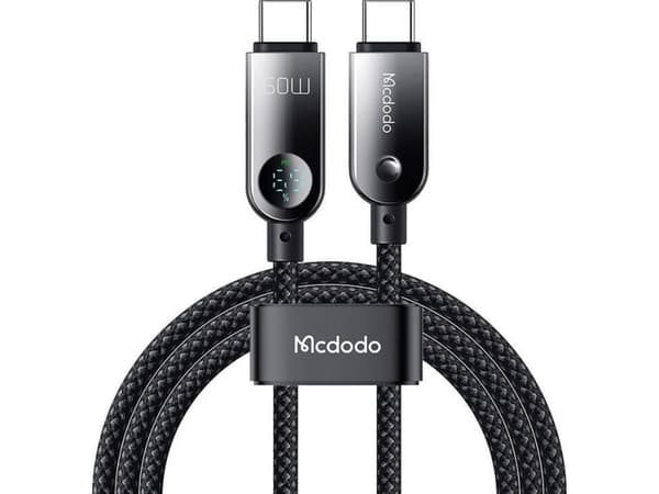 Mcdodo CA-4780 USB-C til USB-C 60 W datakabel 1,2 m (svart)
