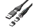 Miniatyrbild 2 av 5: 4smarts 541235, 1,8 m, USB C, USB C, USB 2.0, 0,48 Gbit/s, Svart