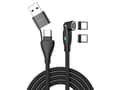 Miniatyrbild 1 av 5: 4smarts 541235, 1,8 m, USB C, USB C, USB 2.0, 0,48 Gbit/s, Svart