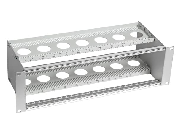 Subrack 3U/84TE 1TE divisjon, 227 mm dyp (53733.1)