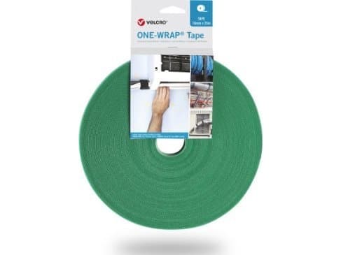 TRITON VELCRO One Wrap tape, 50 mm bred, grønn, 25 m
