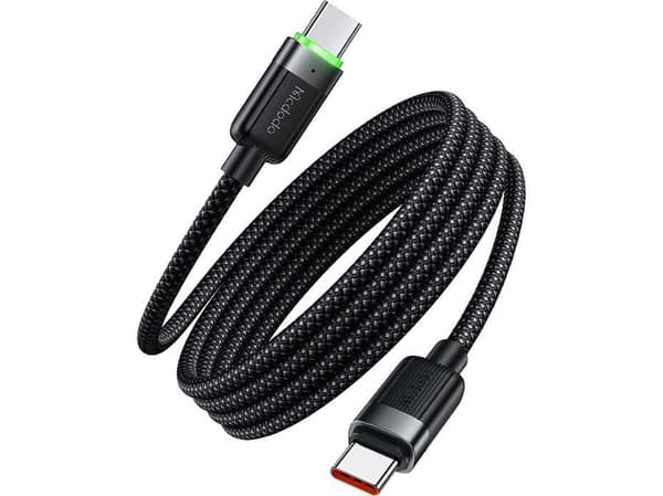 Mcdodo USB-C - USB-C kaapeli Mcdodo CCA-2000, 60W, itsevetäytyvä, 1.2m