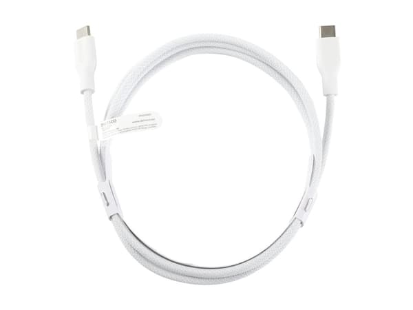 Deltaco IPLH-1020, 2 m, USB C, USB C, USB 2.0, 0,48 Gbit/s, hvit