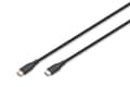 Pikkukuva 2 / 5: Digitus USB-C silicone connection cable, 0.5m, black, 0.5 m, USB C, USB C, USB 2.0, 0.48 Gbit/s, Black, White