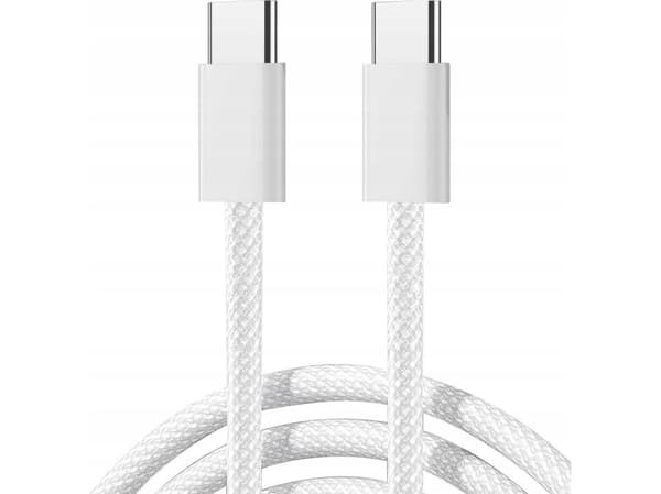 Joyroom USB cable Joyroom S-A45 Ben Series USB-C / USB-C 60W cable 1m white