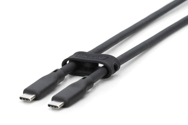 DIGITUS - USB-kabel - 24 pin USB-C (hane) till 24 pin USB-C (hane) - USB 3.2 Gen 1 - 20 V - 5 A - 2 m - USB-strömförsörjning (100W), upp till 5 Gbps
