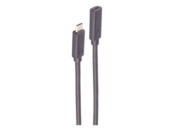 shiverpeaks BS13-44015, 0,5 m, USB C, USB C, USB 3.2 Gen 2x2, Hane/Hona, Svart