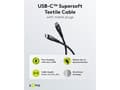Miniatyrbilde 3 av 5: Goobay 73952, 0,5 m, USB C, USB C, USB 2.0, 0,48 Gbit/sek., Sort