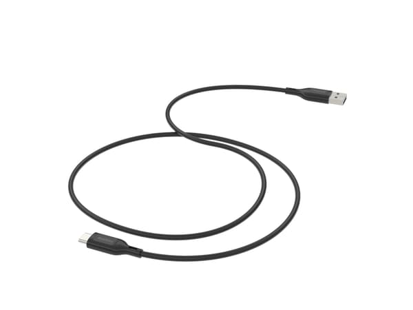 mophie essentials charging cables | 1M, 1 m, USB A, USB C, USB 2.0, Svart