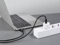 Miniatyrbild 4 av 5: Renkforce RF-6249498, 2 m, USB C, USB C, USB 2.0, 0,48 Gbit/s, Svart, Metallisk