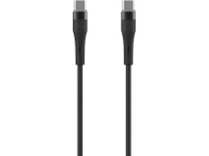 Tucano MA-CA100-BK, 1,5 m, USB C, USB C, 480 Gbit/s, Svart