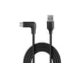 Miniatyrbild 2 av 5: Lindy 32013, 1 m, USB A, USB C, USB 3.2 Gen 2 (3.1 Gen 2), 10 Gbit/s, Svart