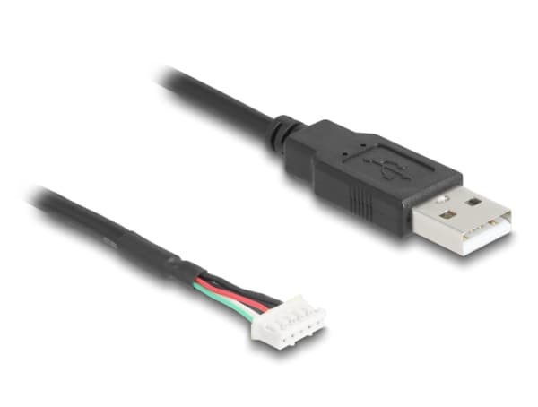 Delock USB 2.0 -liitäntäkaapeli 5-pinnisille kameramoduuleille 0,6 m