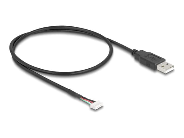Delock USB 2.0 -liitäntäkaapeli 5-pinnisille kameramoduuleille 0,6 m