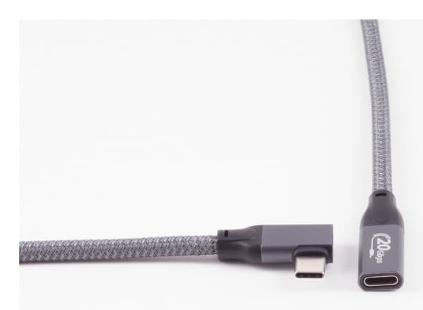 shiverpeaks BS13-56020, 1 m, USB C, USB C, USB 3.2 Gen 2x2, Hane/Hona, Grå
