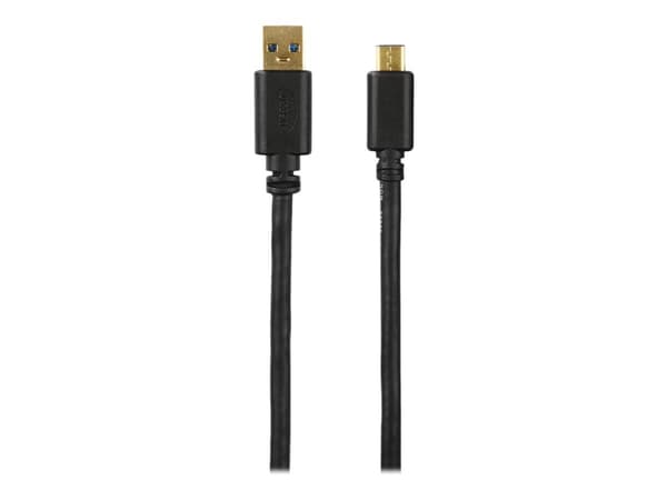 Hama - USB-kabel - USB typ A (hane) till 24 pin USB-C (hane) - USB 3.1 Gen 1 - 1.8 m - svart