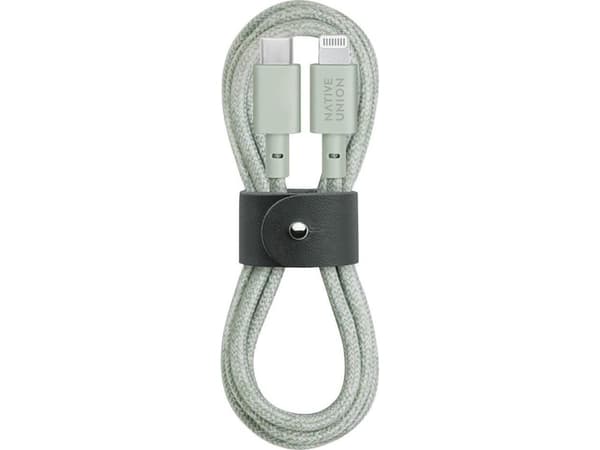 Kabelis USB Native Union Native Union Belt Cable C-L Lightning 1.2m, sage
