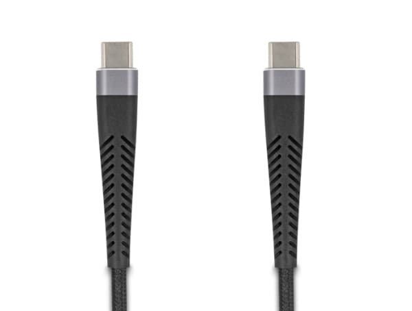 Delock - USB-kabel - 24 pin USB-C (hane) till 24 pin USB-C (hane) - USB 2.0 - 20 V - 3 A - 2 m - USB Power Delivery (60W), Stöd för Power Delivery 3.